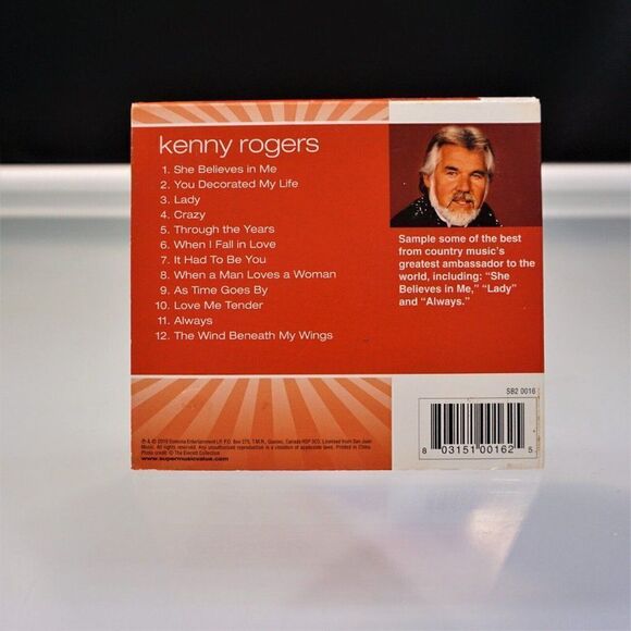 Kenny Rogers Digipak by Kenny Rogers CD 2010 Sonoma Entertainment - Picture 3 of 6